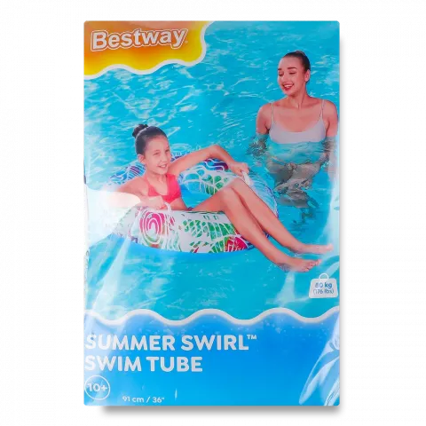 Бествей 36084 Круг д/плавання 91см Summer Swirl