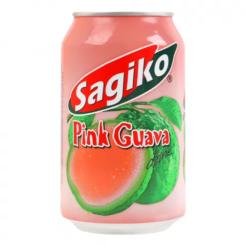 Напій б/алк. Sagiko 320 мл з/б зі смаком рожевої гуави