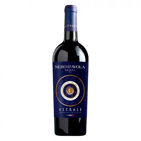 Вино ASTRALE Неро д`Авола 0,75л сухе черв. 13,5 (Італія)