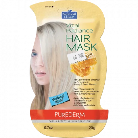 Маска д/волосся Purederm 20 мл Медова