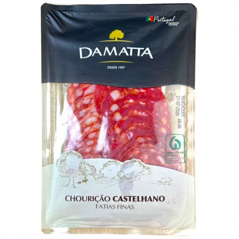 Чорізо DAMATTA 120г кастильське нар. (Португалія)