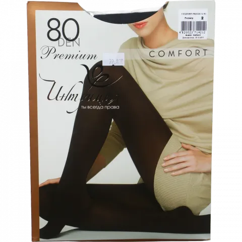 Колготи жін. Інтуїція Comfort 80 2 Black