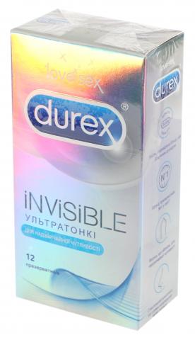 Презервативи Durex 12 Invisible
