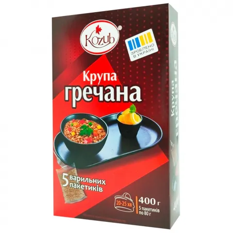 Крупа Козуб Гречана 5х80 г