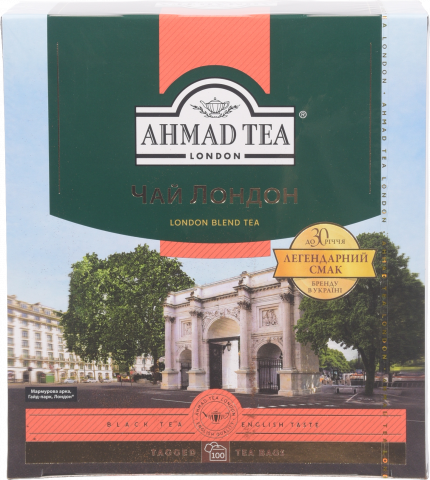 Чай Ахмад 100 шт. чорн. Лондон