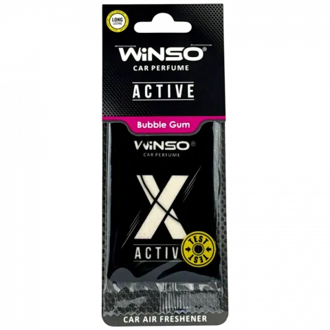 Ароматизатор Winso X Active целюлозний Bubble Gum