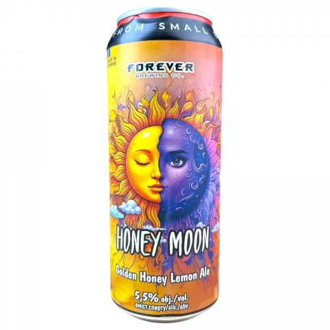 Пиво Forever 0,5 л з/б Honey Moon