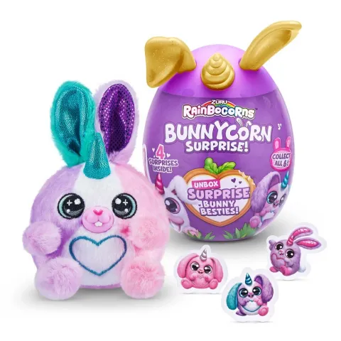 Іграшка-сюрпри м`яка з Rainbocorn-E Bunnycorn Surprise 9260E