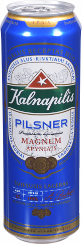Пиво Калнапіліс 0,5 л з/б Pilsner