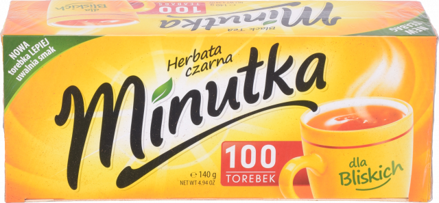 Чай Minutka 100 шт. чорн. (Польща)