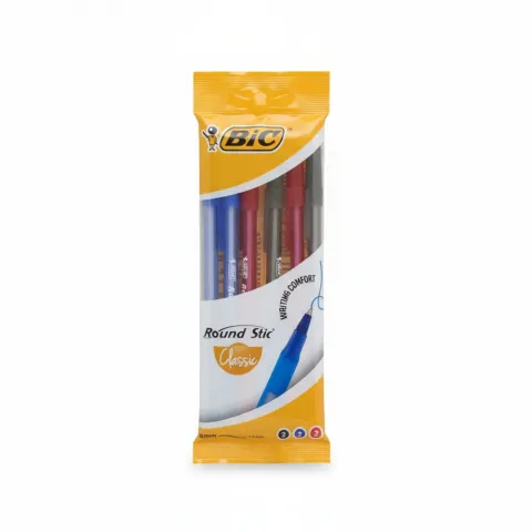 Набір ручок кулькових BIC Round Stic АСТ 6 шт.