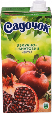 Нектар Садочок 0,95 л Яблучно-гранатовий