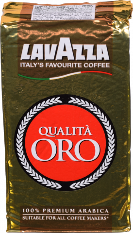 Кава Lavazza 250 г мелена Qualita Oro (Італія)