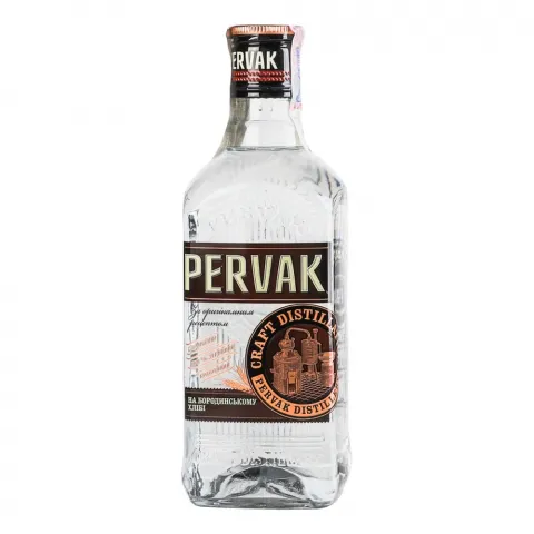 Горілка Первак 0,5 л на Бородинському хлібі