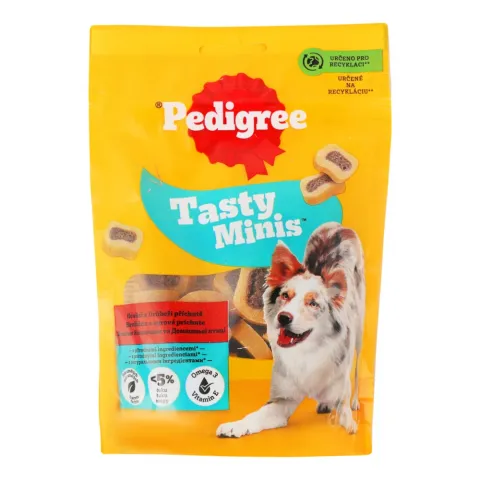 Корм д/собак Педігрі Tasty Minis 155 г з ялов. та дом. пт.
