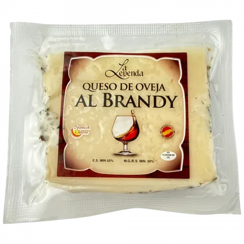 Сир овечий La Leyenda з бренді 150г (Іспанія)