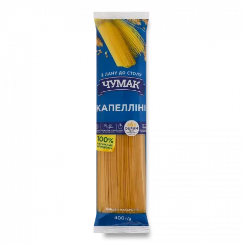 Макарони Чумак 400 г Капелліні