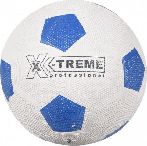 Футбольній м`яч X-treme 5 біло синий