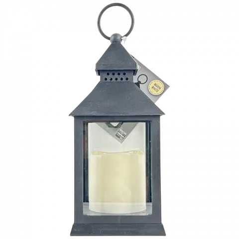 Ліхтар з led-свічкою 100x100x235мм ANX000110 И821 (КІН)