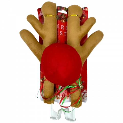 Новорічний аксесуар д/авто Роги арт. 6123-01 И208