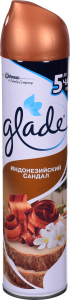 Освіж. повітря Glade 300 мл аер. Індонезійський сандал