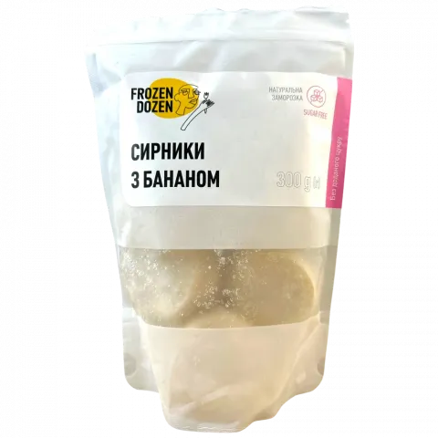 Сирники Frozen Dazen 300 г з бананом