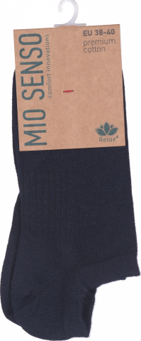 Шкарпетки жін. Міо Сенсо C400R темно-сині, р.38-40