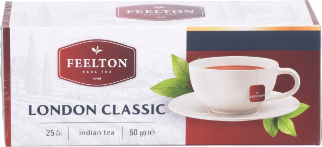 Чай Feelton 25 шт. чорн. London Classic (П)