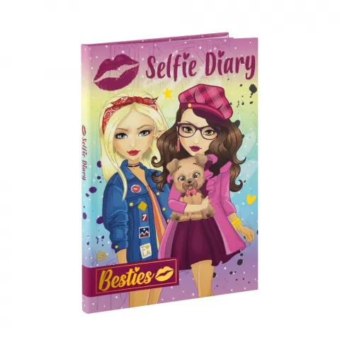 Ігровий набір д/творчості Besties Щоденник А5 з чарівною ручкою 50 арк. фіолетовий 961022