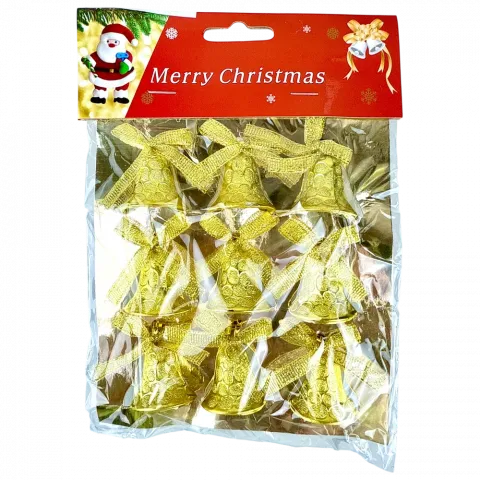 Набір дзвіночків 9 шт 3 см золоті арт. CFA25-324 9245 И044