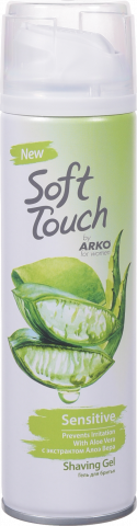 Гель д/гоління Arko 200 мл д/жін. Soft Touch Sensetive Skin 8609