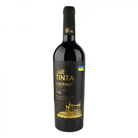 Вино Villa Tinta Cabernet VIP 0,75 л сух. червон.