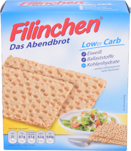 Хлібці Filinchen 100 г з низьким вмістом вуглеводів