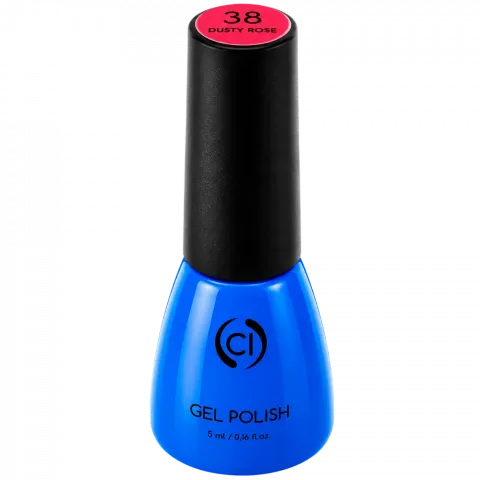 Гель-лак д/нігтів Colour Intense Gel polish 5 мл 038 емаль пильно-рожевий