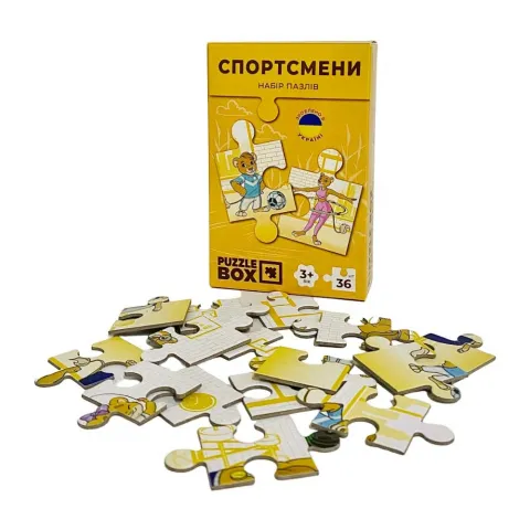 Іграшка пазл JoyBand Спортсмени 36 елементів PB03