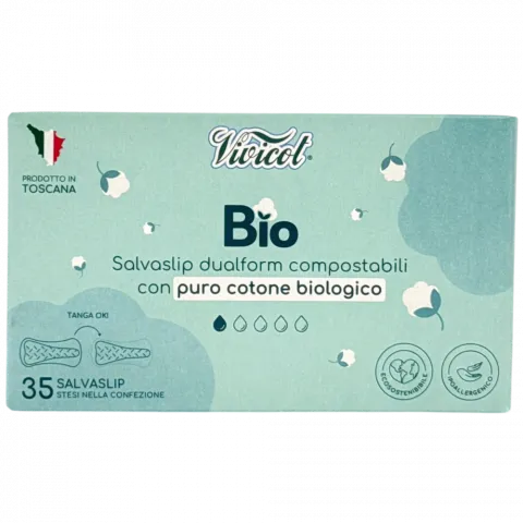 Прокладки щоденні VIVICOT BIO 35 шт. И120 (Італія)