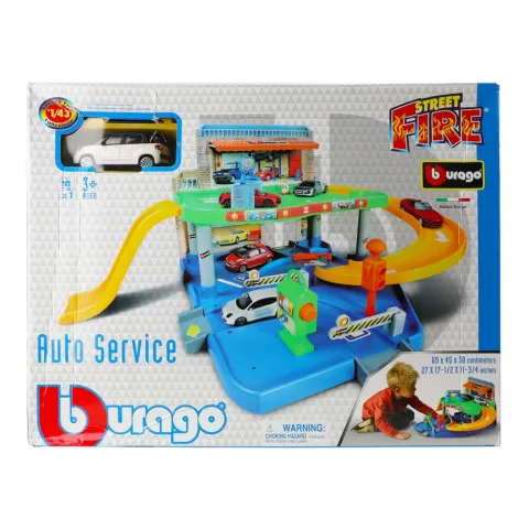 Іграшка Ігровий набір Гараж 2 рівня 1 машинка 1:43 18 30039