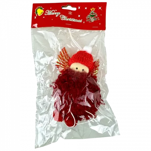 Підвіска Янгол із крильцями 15 см червоний арт. W25075 9245 И764