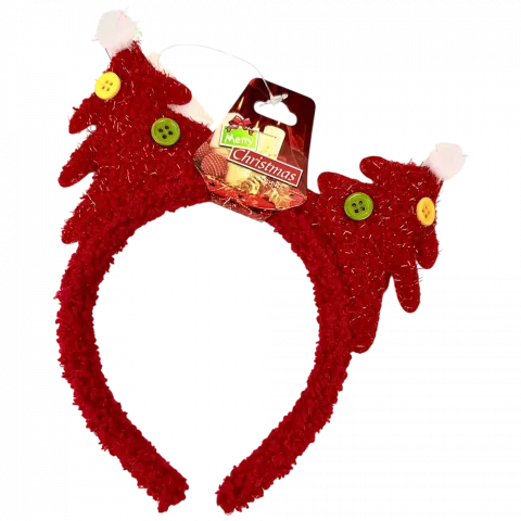 Обруч новорічний Ялинки арт. 6504-16 И546