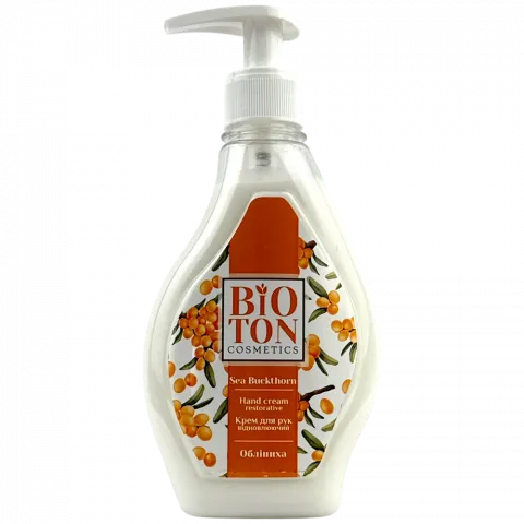 Крем д/рук Bioton Cosmetics 350 мл відновлюючий Обліпиха