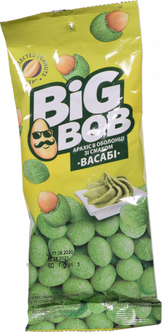 Горішки Big Bob Арахіс 5560 г в оболонці зі смаком Васабі