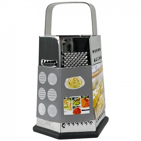 Терка шестистороння 12,31120,3см  арт. AIC049-16931 И204