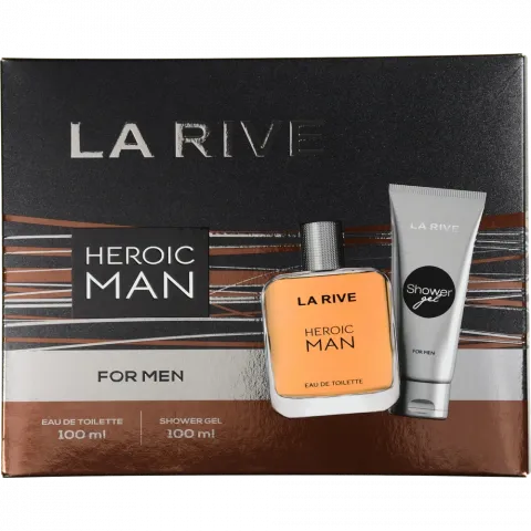 Подарунковий набір чол. La Rive heroic man туал вода+гель