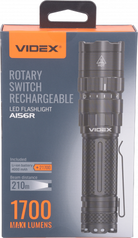 Ліхтарик портативний Videx LED VLF-A156R