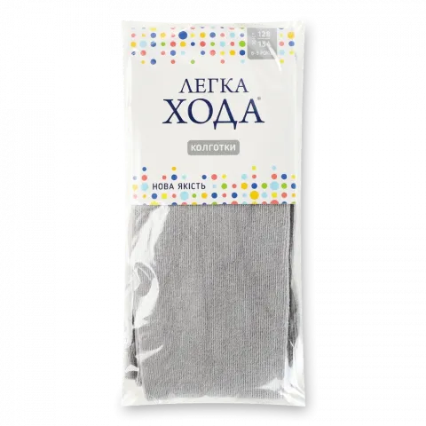 Колготки дит. Легка Хода 8098 128-134 64 21 срібло