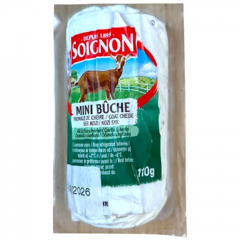 Сир Soignon Козиний 110 г в травах міні