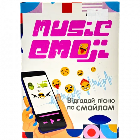Гра настільна Strateg Music Emoji 30249 розпрод.