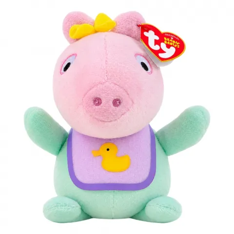 Іграшка дит. мяка TY Peppa Pig Еві 15см 46271