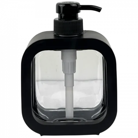 Дозатор д/миючих засобів 300мл чорний FZJ-23-34772 И053