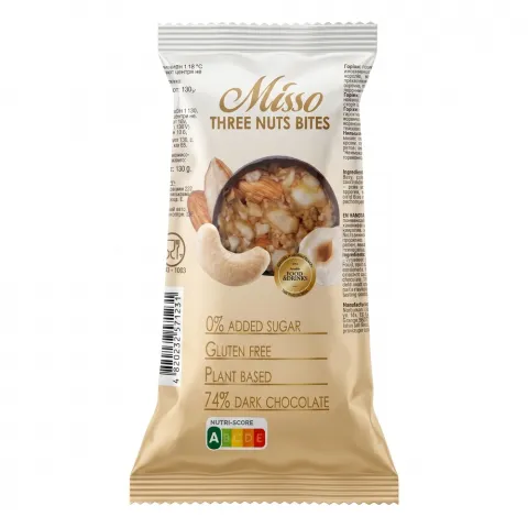Цукерка Misso 45 г Три горіхи